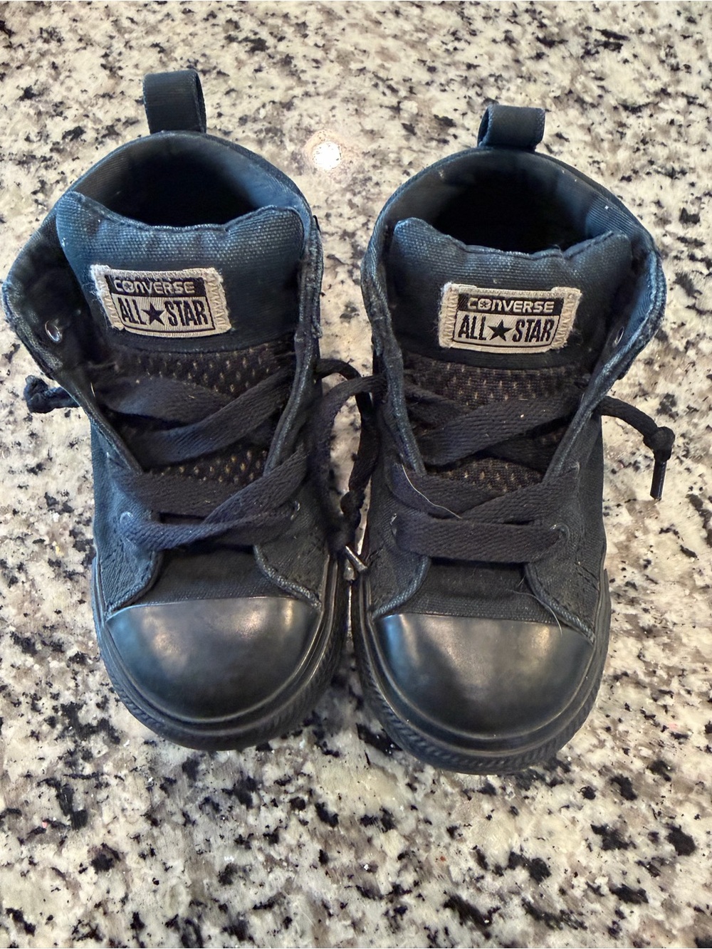 Converse Black Kids High-Top Sneakers